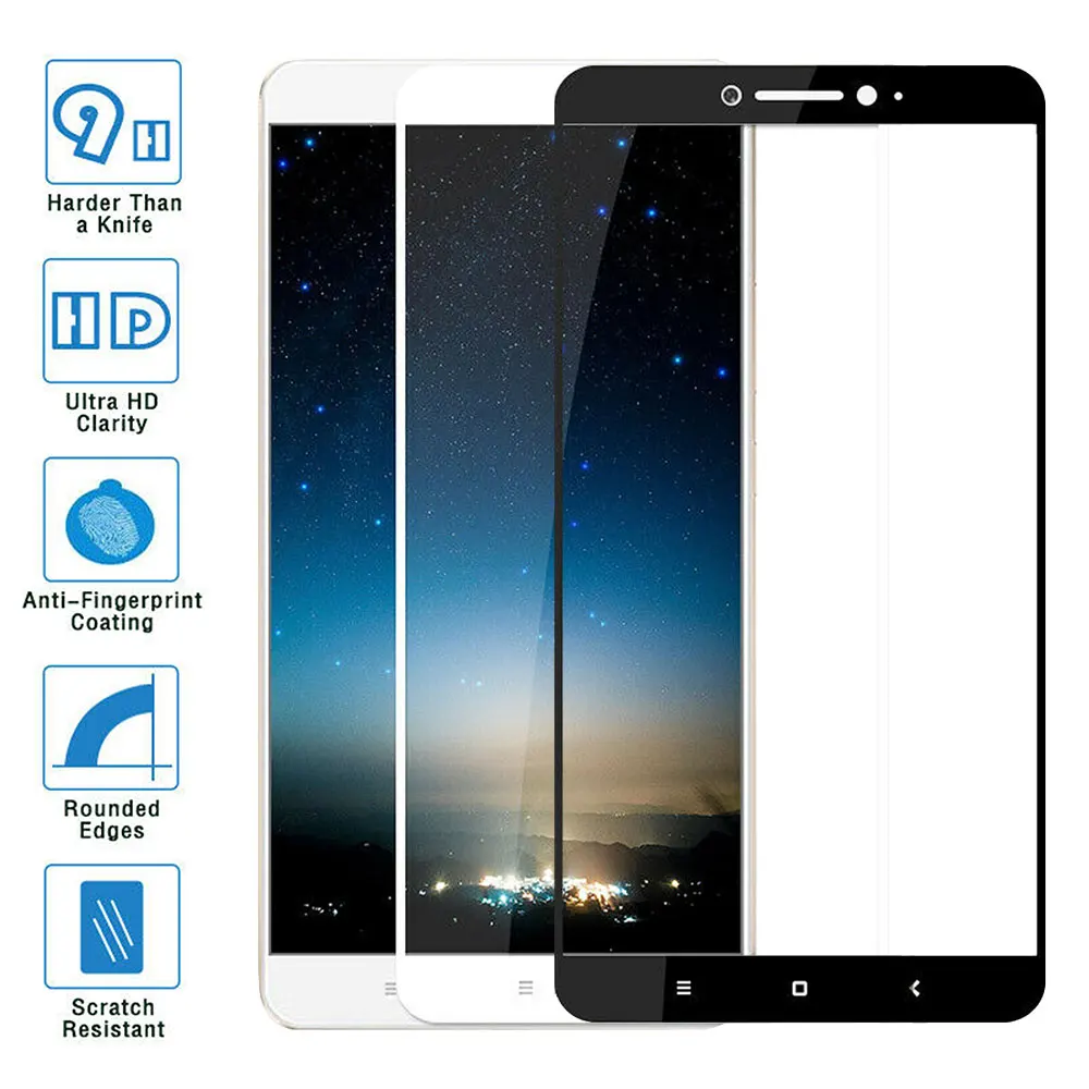 

Protective Tempered Glass For Xiaomi Max Max2 Max3 Mix2 Mix3 Full Cover Tempered Glass For Xiaomi Play Screen Protector Film