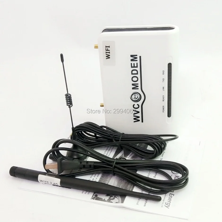 Новый продукт! WIFI MODEM 433MHz контролирует PV энергосистему путем сбора и записи