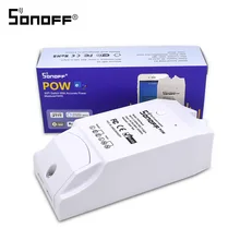 SONOFF POW R2 умный дом беспроводной Wifi переключатель контроллер в реальном времени энергопотребление монитор Автоматизация пульт дистанционного управления