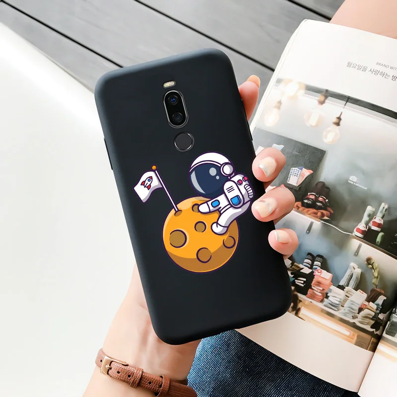 Cases For Meizu Astronaut TPU Soft Shell For Meizu X8 Case Personality Tide Shell For MEIZU X8 Case Silicone Edging Matte Phone For MEIZU meizu phone case with stones Cases For Meizu