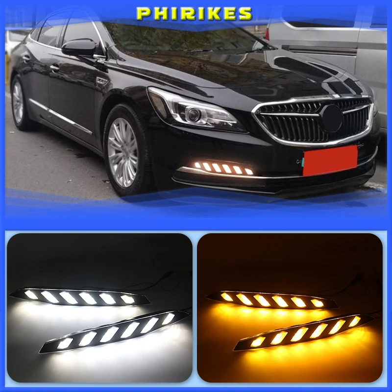

For Buick LaCrosse 2016-2019 Car modification Car accessories LED Daytime Running Light DRL Driving Lamp