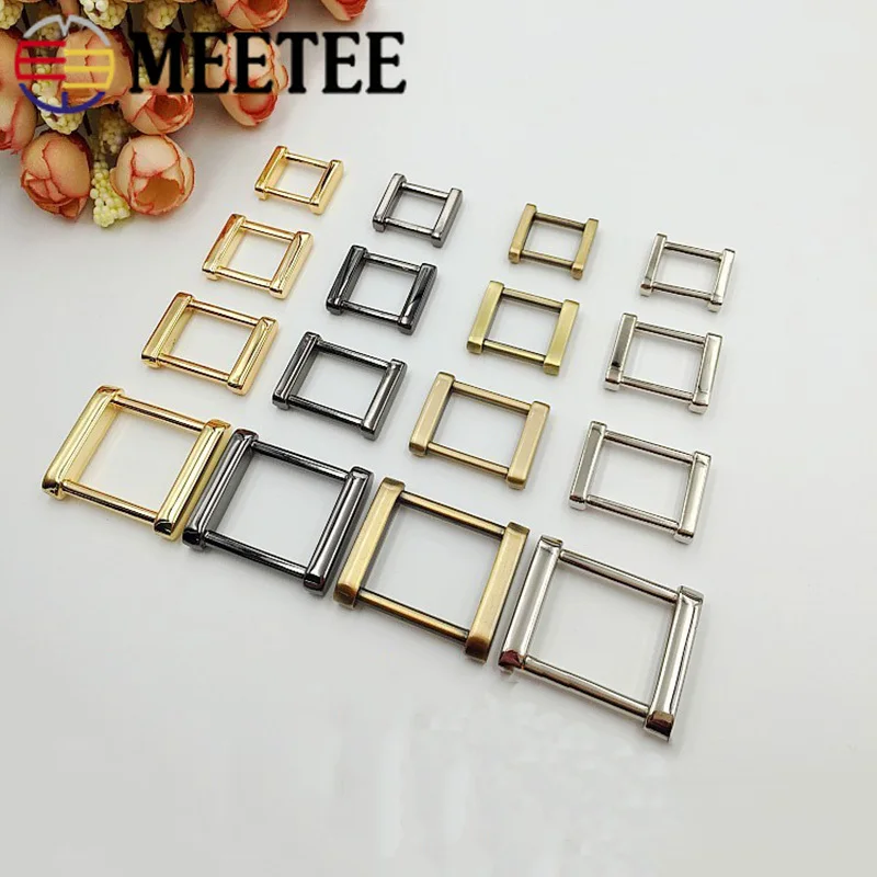 

5Pcs 13/16/20/25mm Removable Metal Buckles Bag Strap Handle Clasp Buckle DIY Chain Hanger Hooks Dog Collar Buckles Accessories