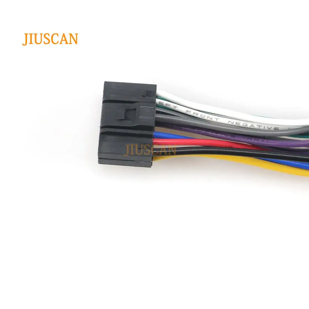 JIUSCAN 15-103 автомобиль ISO жгут головной кабель для KENWOOD DPX для JVC KD стерео радио провода адаптер разъем проводки соединительный кабель
