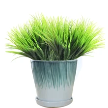 1 шт. Искусственный пластик 7 веток трава растение искусственный цветок свадебный цветок расположение Рождество украшение дома искусственные растения