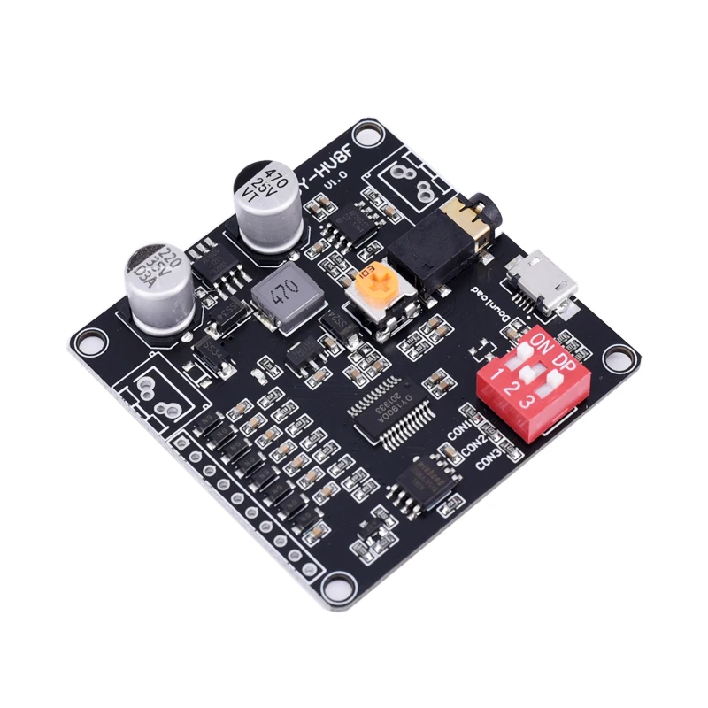 Voice-Playback-Module-MP3-Music-Player-UART-I-O-Trigger-Amplifier-Class ...