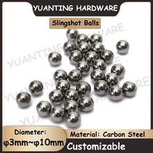 

5Pcs~100Pcs Diameter 3mm~10mm Carbon Steel Balls Hunting Slingshot Balls Precision Steel Balls