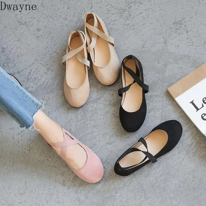 

Mary Jane retro 2019 new spring and autumn gentle breast milk shoes straps ballet fairy shoes students flat shoes women