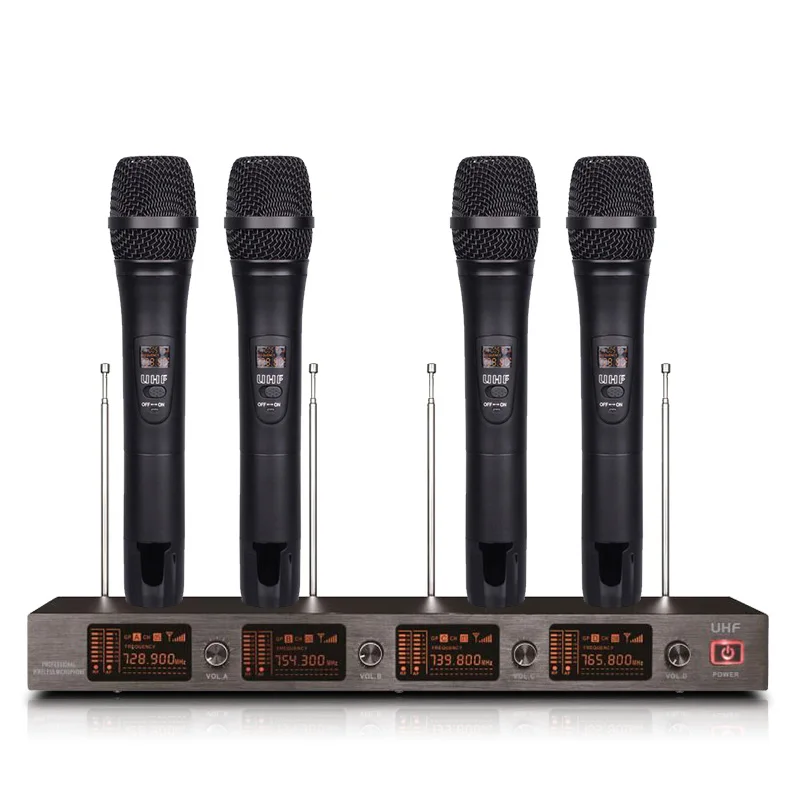 Handheld microphone От одного до четырех беспроводных гусиных микрофонов Конференц-зал презентаций с настольным микрофоном - Цвет: Handheld microphone