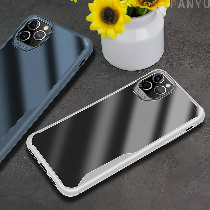 Чехол для телефона iPhone 11 Pro X XS XR Max 8 7 6 6s Plus роскошная прозрачная задняя крышка