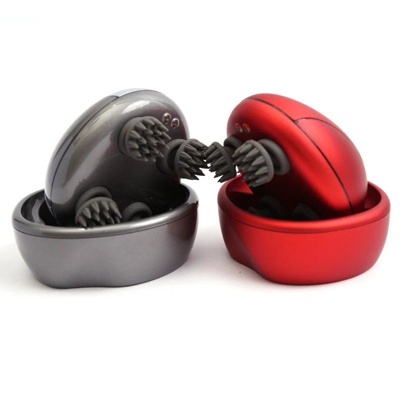 

Wireless multifunctional Scalp Massager Waterproof Prevent Hair Loss Body Deep Tissue Kneading Vibrating Electric Head Massage