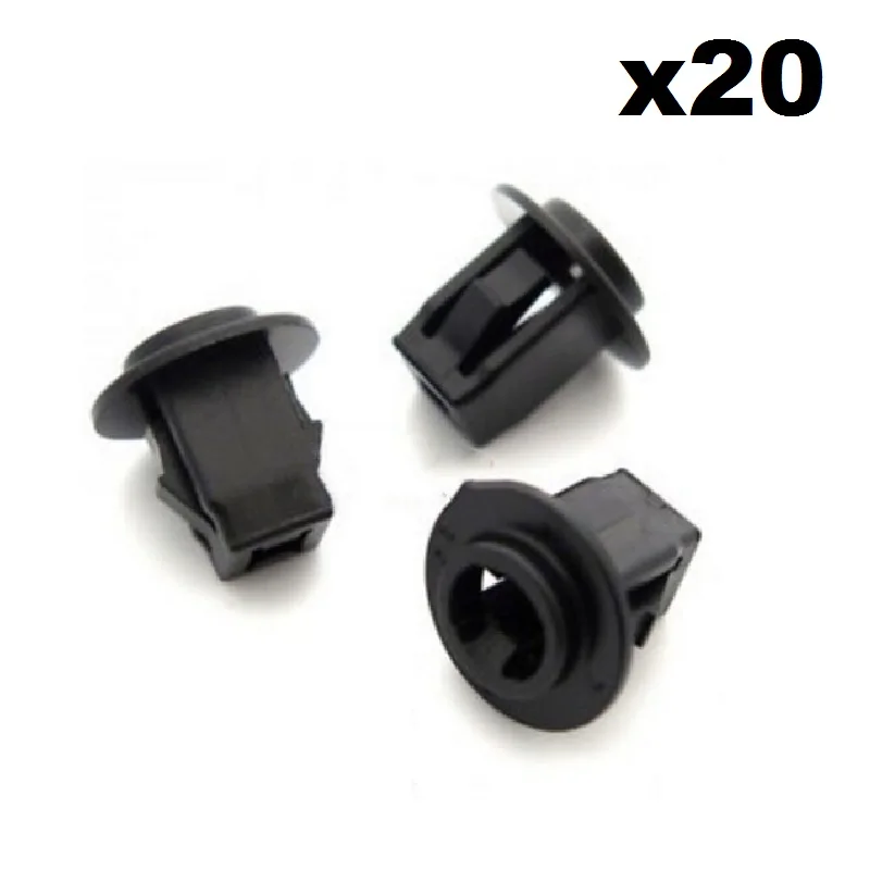 

20x Plastic Screw Grommets for Nissan & Infiniti Wheel Arch Lining & Trims