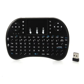 

i8 Mini 2.4GHz Wireless Keyboards USB Keyboard with Touchpad Black UY8