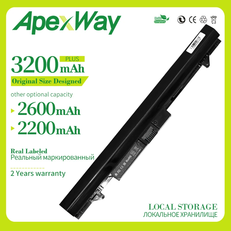 ApexWay 3200mAh 14 8 V H6L28AA HSTNN-W01C RA04 HSTNN-IB4L Аккумулятор для ноутбука HP E5H00PA ProBook H6L28ET 430 G1 G2 |