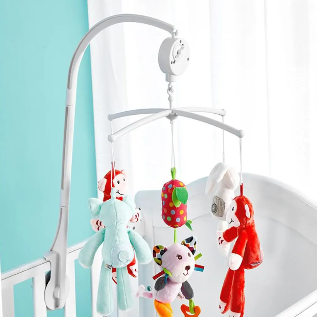 Multipurpose Kids Crib Mobile Bed Bell Holder Music Box Holder Arm