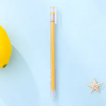 

8Pcs/set Simplicity Flash Gel Pens Cardboard Paper Pen Art Marker Stationery Kit UY8