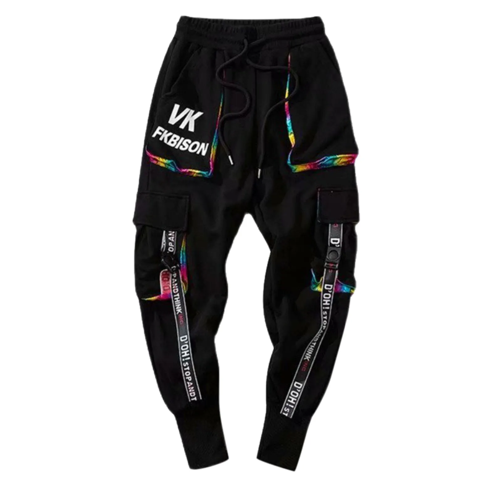 Spring Autumn Men's Fashion Comfortable Oversized Hip Hop Wide Leg Pants Straight Leg Pants Daily Trousers мужская одежда 2