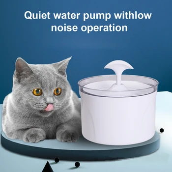 

Fountain Pet Water Dispenser Drinking Automatic Feeder Large Capacity Cats Dogs