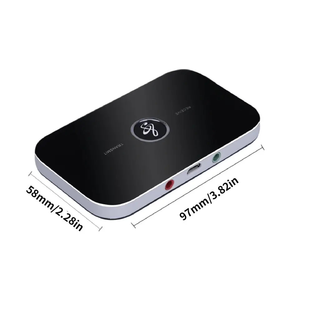 Горячая 2 в 1 Bluetooth аудио передатчик приемник беспроводной A2DP Bluetooth аудио адаптер Aux 3,5 мм USB Портативный аудиоплеер