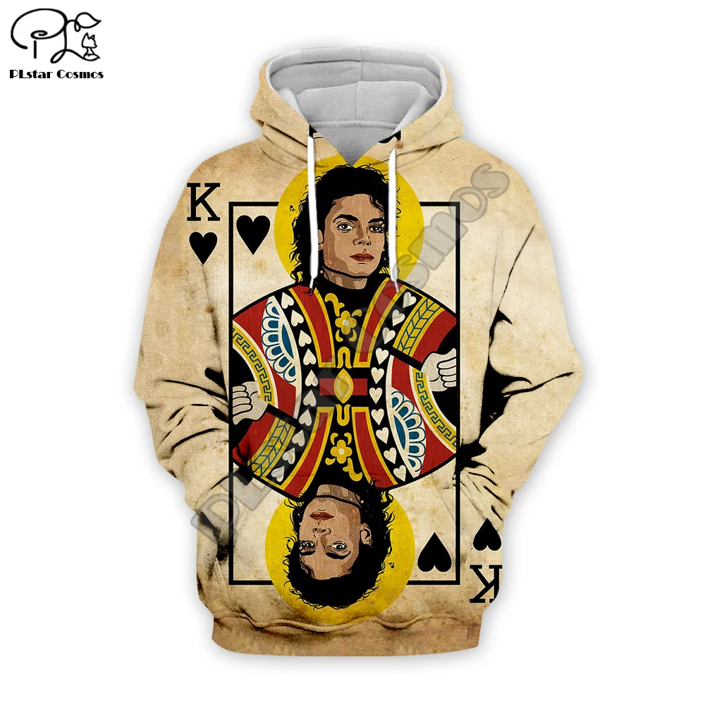 

PLstar Cosmos Pop King Michael Jackson casual Streetwear Pullover colorful 3DPrint Zipper/Hoodies/Sweatshirt/Jacket/Men Women 14