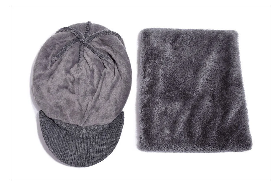 New Winter Hat Skullies Beanies Hats Winter Beanies For Men Women Wool Scarf Caps Balaclava Mask Gorras Bonnet Knitted Hat