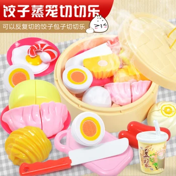 

Children Pretend Role Play House Toy Cutting Breakfast Food Kitchen Baby Classic Kids Educational Toys