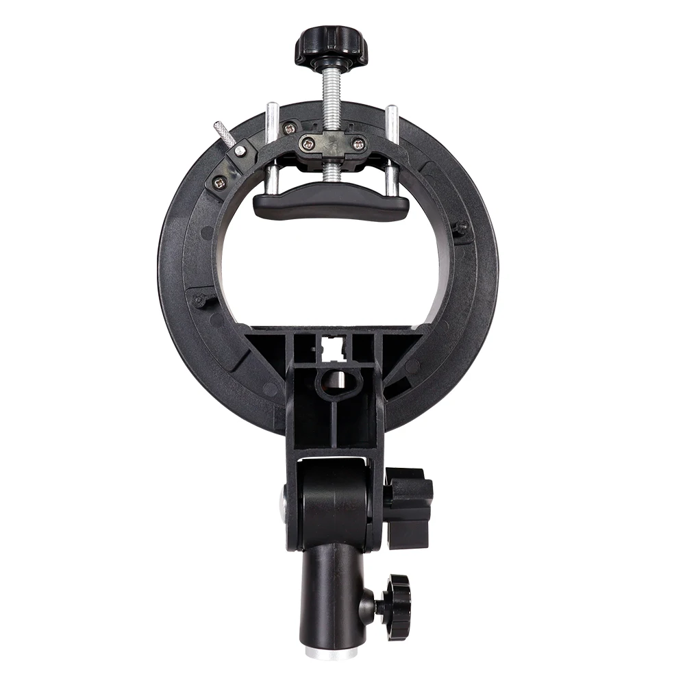 Description Picture 5 of itemShort Version S-Type Bracket For Speedlite Flash Handheld Grip Holder For Bowens Mount Softbox Beauty dish Reflector Umbrella