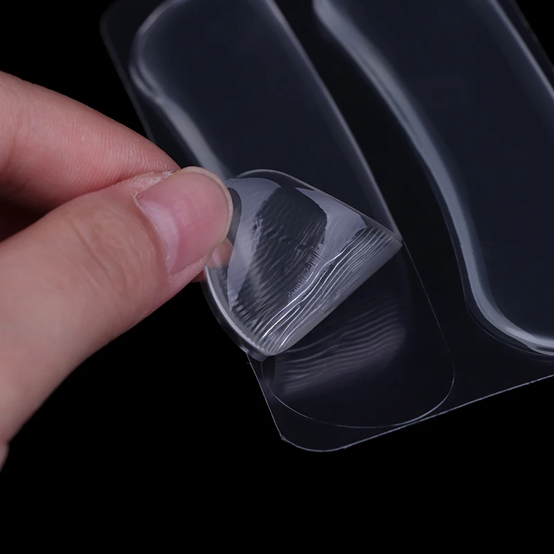 Гелевые подушечки для женщин, массажные полоски для педикюра, стельки для ухода за ногами, вкладыши для обуви, вкладыш для защиты ног, 10 пар, силиконовая палочка для пятки