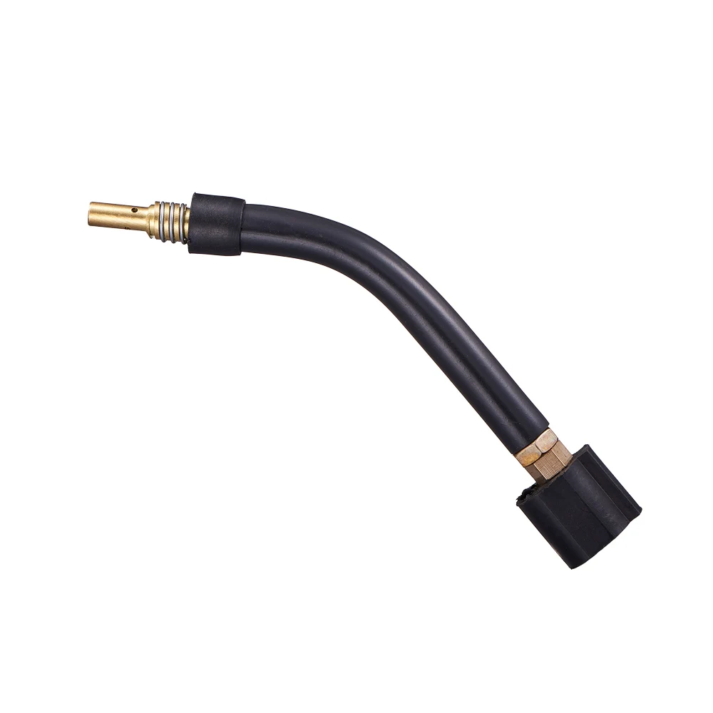 

QHTITEC Welding Gun Tube Swan Neck Flexible Goose Neck MIG Welding Torch Consumables Brass for Binzel 15AK Welding Torch