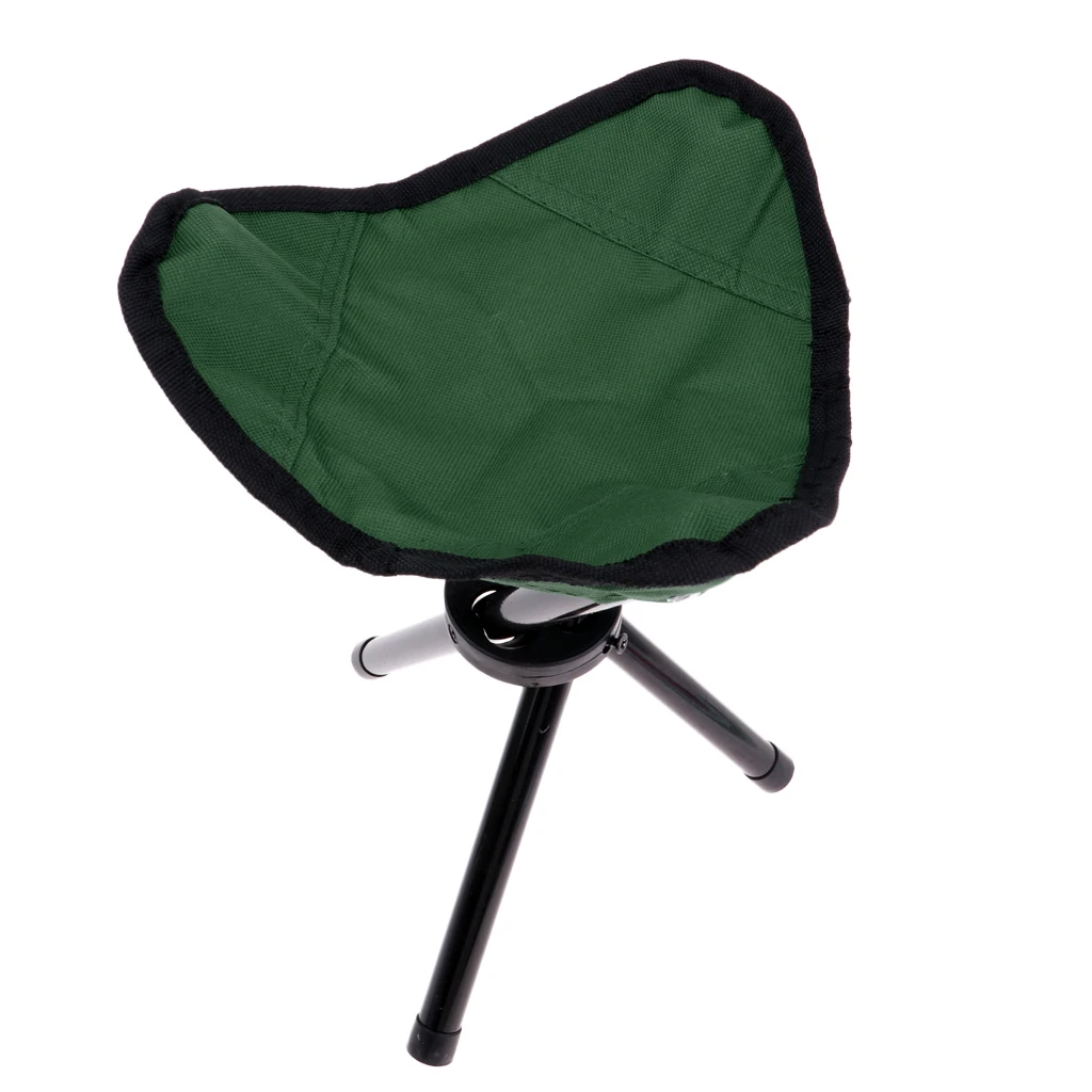Traveling Camping Tripod Triangular Folding Fishing Stool Chair Foldable Fishing Chairs Portable Fishing Mate Fold Chair Tackles