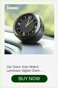 Авто кварцевые часы, автомобильные интерьерные палочки, часы высокого класса, автомобильная приборная панель, отображение времени, часы, автомобильные аксессуары, подарки