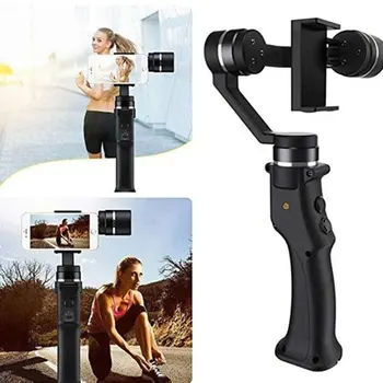 

C1 Hand holder anti - shake shooting motion camera stabilizer Mobile phone selfie stabilizer portable triaxial camera