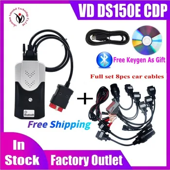 

2020 new vci vd tcs cdp pro plus for delphis VD DS150E CDP usb bluetooth obd obd2 scanner 2016 keygen car truck diagnostic tool
