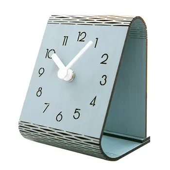 

American Modern Minimalist Desktop Clock Desktop Decoration Table Clock Bedroom Mute Pendulum Clock Home Wall Clock