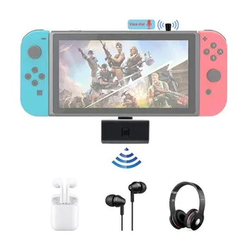 

2020 Bluetooth Adapter For Nintendo Switch/PS4/PC Wireless Audio Adapter With Low Latency For Wireless Gaming Headphones Etc