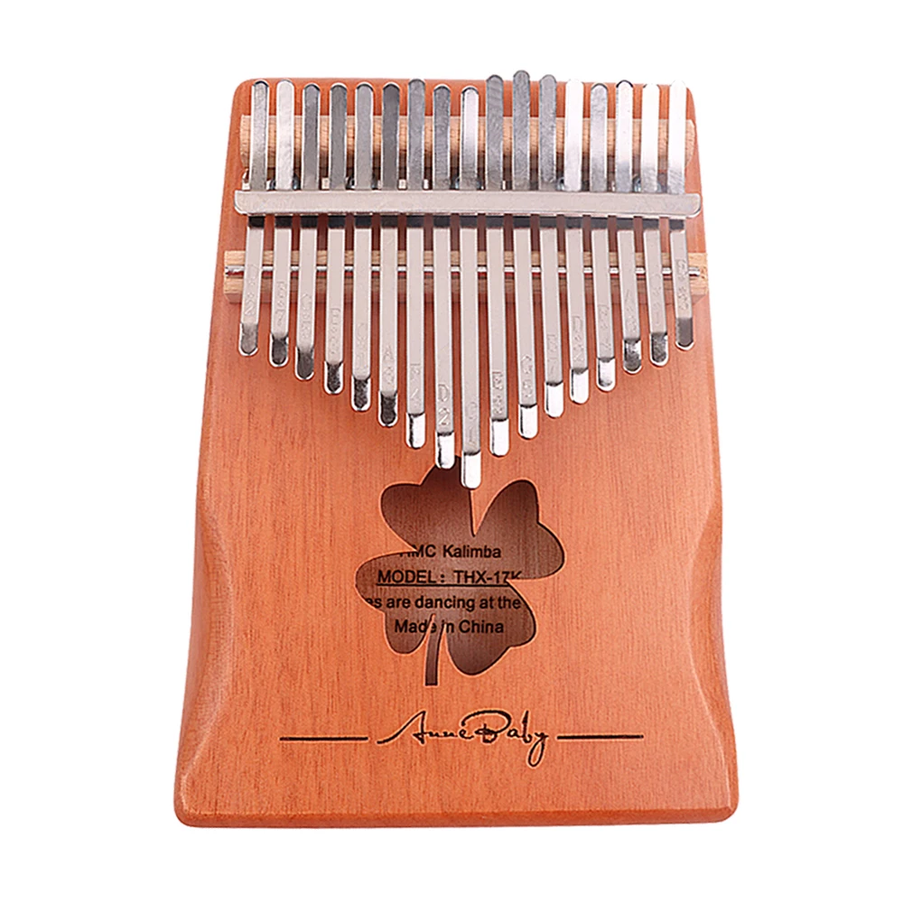 

17 Key Kalimba Thumb Piano Finger Sanza Mbira High-Quality Mahogany Wood Body Keyboard Musical Instrument for Kids Beginner Gift