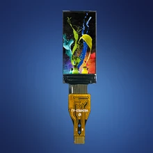Ips 0.96 polegada 8pin hd tft lcd tela (16:9) st7735 drive ic 80*160 spi porto 3.3 v fpc plug FP-096H09A