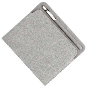 

HOT-Sleeve Case for iPad Pro 11 A1980 Pouch Bag Cover with Pencil Slot Cloth Tablet Liner Bag