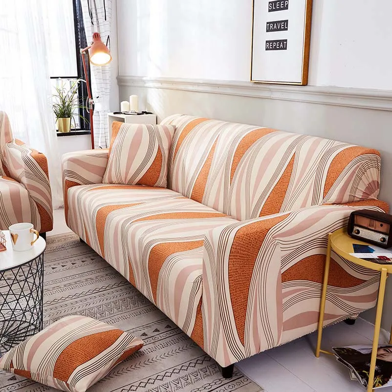 Новые Растения секционные стрейч чехлы для диванов эластичный Hussen все включено полиэстер диван подушка диван полотенце для гостиной - Цвет: Color 14