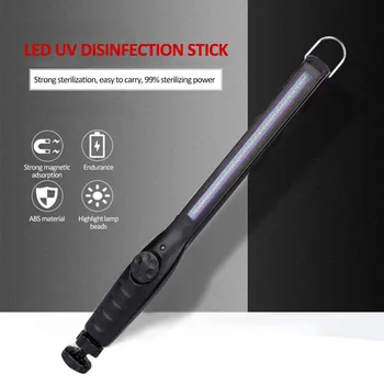 

30 LEDs UV Sterilizer Lamp Rechargeable Home Portable Ultraviolet Disinfection Bactericidal Lamp UVC Germicidal Lamp Sterilizer