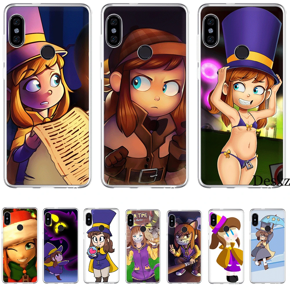 

Mobile Phone Case Tpu For Xiaomi Redmi Note 7 8 Pro 4 Note 4X 5 5A 6 Cover A Hat In Time Shell