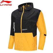 Li-Ning мужские BAD FIVE баскетбольные ветровки свободного кроя нейлон подкладка спортивные пальто стильные куртки AFDP237 MWF406