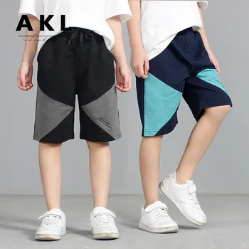 

5911# Summer 2020 Kids Boy Short Toddler Boy Shorts Patchwork Harajuku Fashion Short Enfant Garcon Korte Broek Meisje Clothes