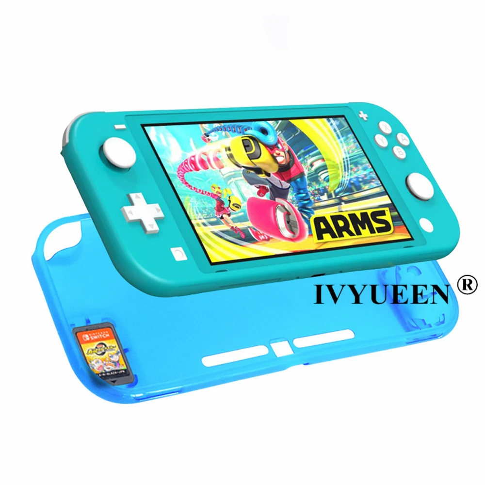 IVYUEEN ТПУ защитный чехол для kingd Switch NS Lite контроллер кристально чистое покрытие ручки оболочка магазин 2 игры аксессуары