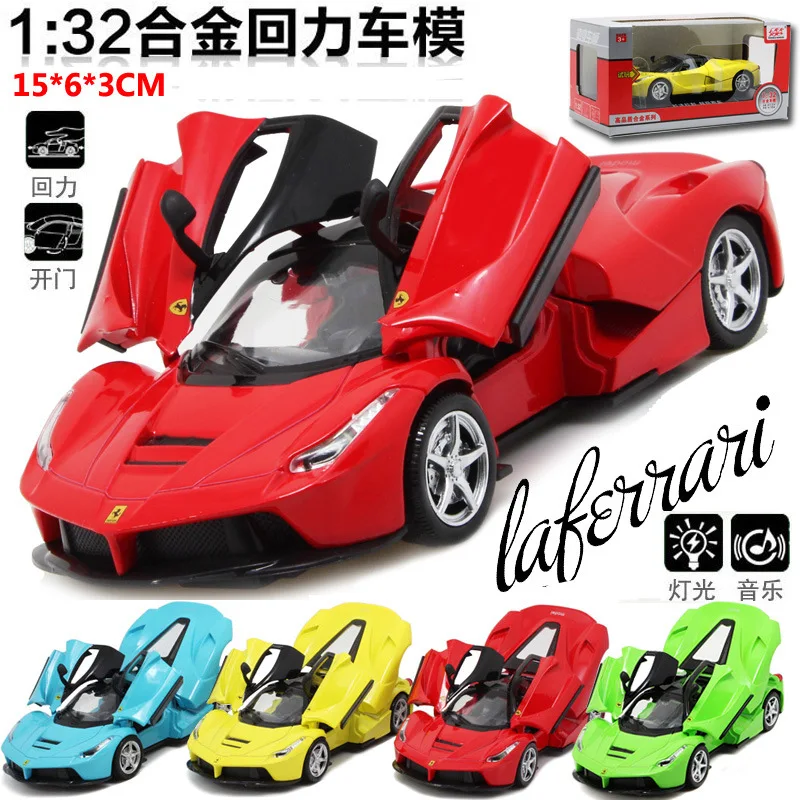 

1: 32 Sports Car Alloy Warrior Sound And Light Car Model Metal CHILDREN'S Toy Small Car