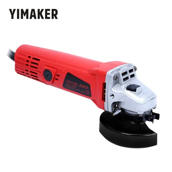 

YIMAKER Electric Angle Grinder 220V 860W Grinding Machine Cutting Metal Wood Angle Drive Grinder Portable Power Tool