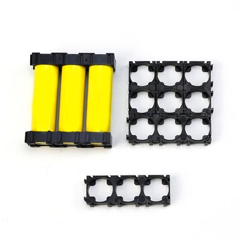 

18650 Lithium Cell Cylindrical Battery Case Holder Batteries Pack ABS Plastic Holder Bracket For Diy Battery Pack