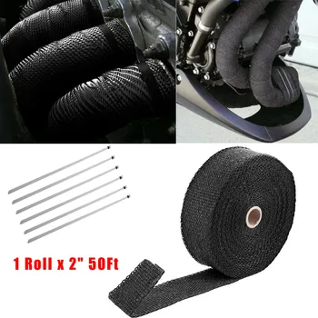 

Wrap Exhaust pipe insulation cotton Insulation Cotton Accessory Replacement