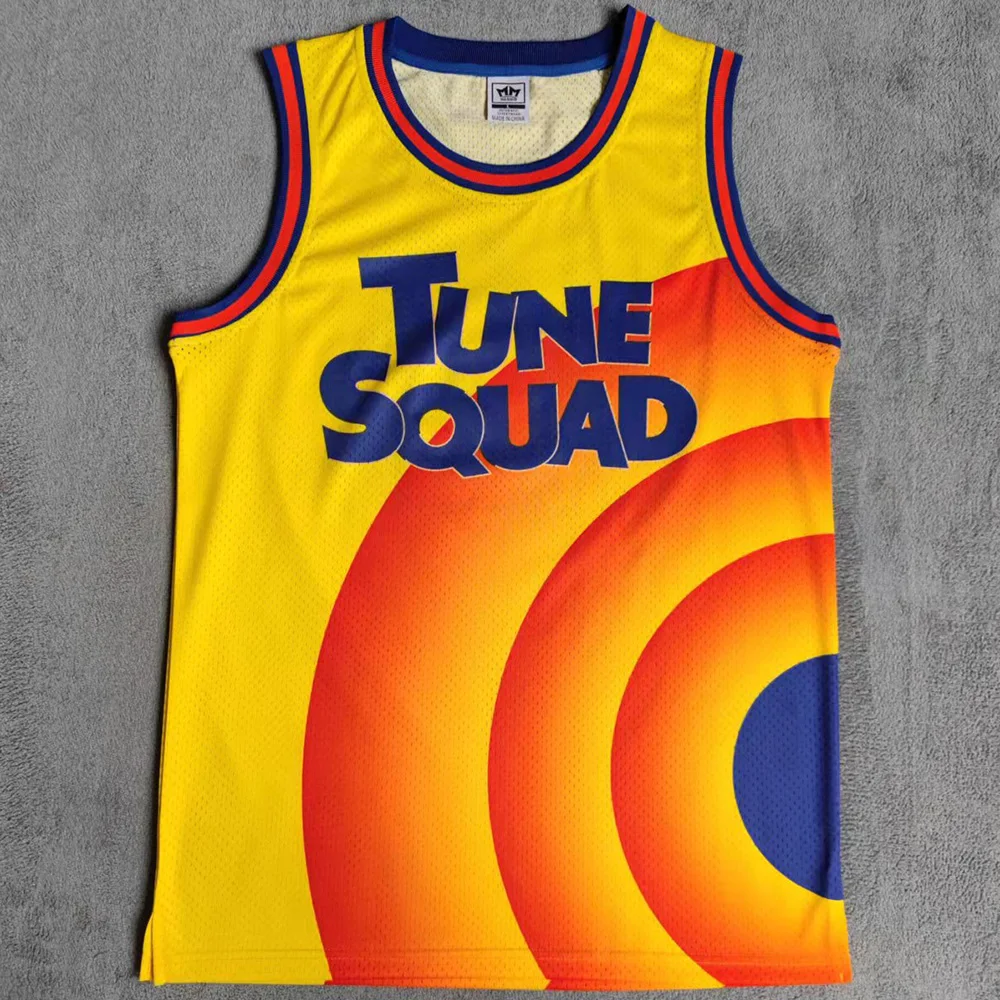 thumbnail image 1 of MM MASMIG 2021 Película Space Jam 2 ¡Un nuevo legado! Tune Squad Camisetas de baloncesto TAZ Uniformes de Halloween, 1 of 5