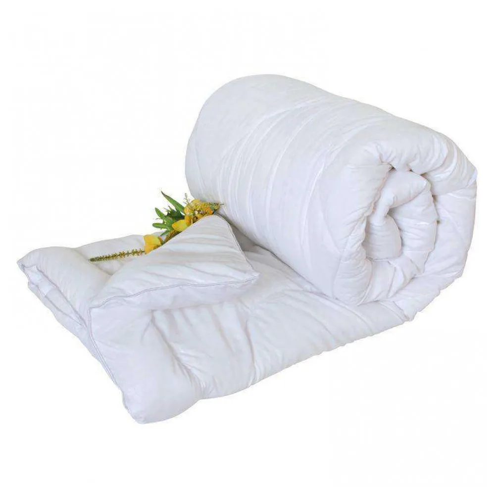 Одеяло Wellness, полиэстер, белое, 140х205 см
