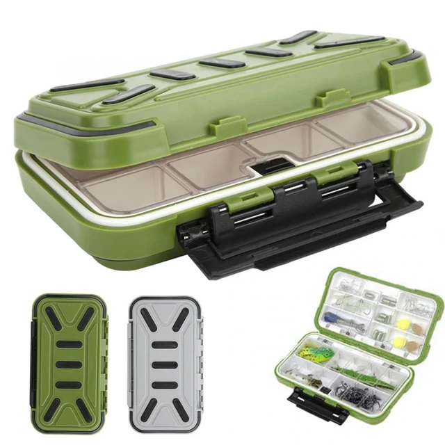 Fishing Tools Box ABS Fishing Tackle Box Fish Bait Lure Hooks Storage Case  Organizer Container Waterproof